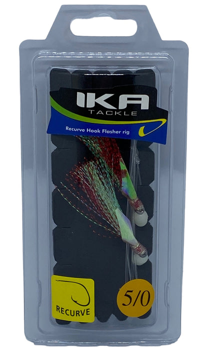 IKA - 2 HOOK FLASHER RIG YELLOW / RED — Last Cast Bait and Tackle